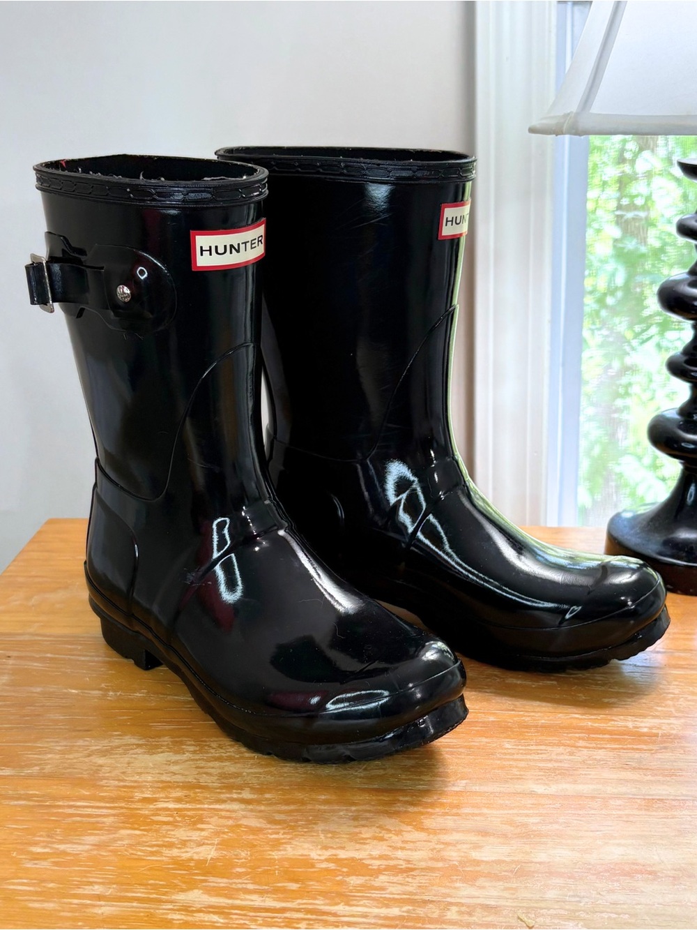 Hunter Original Short Gloss Rain Boot - Picture 4 of 15